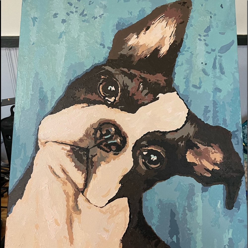 Original painting (acrylic on canvas)